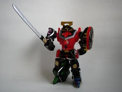 Megazord Shinkenoh DX - Power Rangers Samurai - Bandai Japan - Bon état