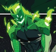 Psycho Green's monster form