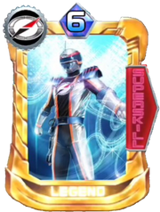 BoukenSilver Card in Super Sentai Legend Wars