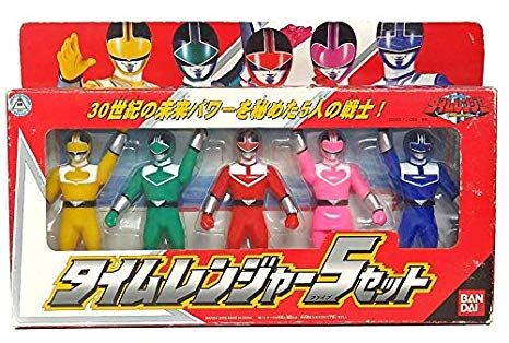 Timeranger Red Time Fire Ranger Key Set Mirai Super Sentai Power Rangers US  SELL