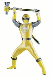 Yellow Ninja Storm Ranger Scanner App Assets