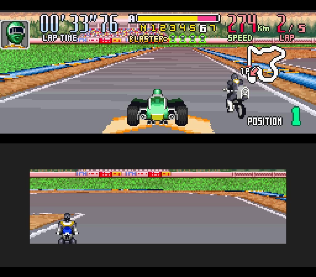 Power Rangers Zeo Battle Racers (Super Nintendo SNES, 1996