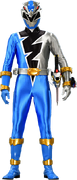 Dino Fury Blue Ranger Ollie Akana