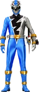 Dino Fury Blue Ranger Ollie Akana