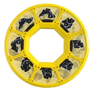 Shinken Yellow's Saru Disk (for Saru Origami)