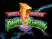 Mighty Morphin Power Rangers Season 1 to 3 logo TV Version