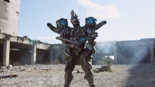 Shikabanen confronts the Gokaigers