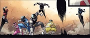 Space Rangers vs Psycho Rangers.
