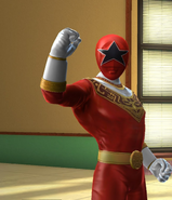 Legacy Wars Red Zeo Ranger Victory Pose