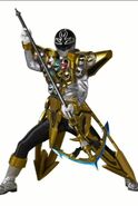 Super Mega Silver Gold Mode in Power Rangers Key Scanner