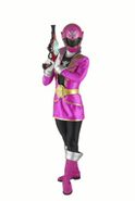 Super Megaforce Pink Ranger in Power Rangers Key Scanner