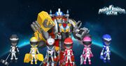 Power Rangers Operation Overdrive in Power Rangers Dash