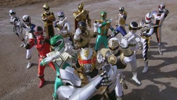 The first 15 Sixth Rangers.