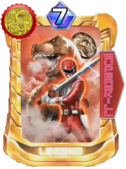 TyrannoRanger Card in Super Sentai Legend Wars