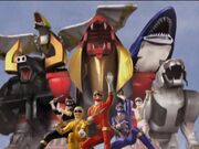 Rangers and wildzords