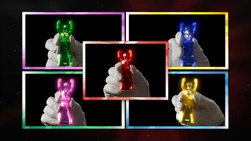Super Megaforce Ranger Keys with switched borders