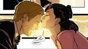 Jen and Wes having and romantic date