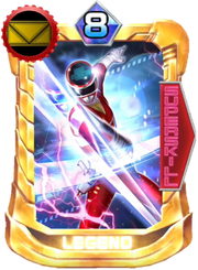 MegaRed Card in Super Sentai Legend Wars