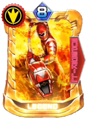 AbareRed Card in Super Sentai Legend Wars