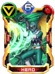 GingaGreen Card in Super Sentai Legend Wars