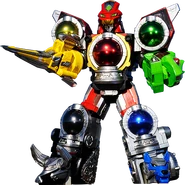 Cosmic Fury Megazord