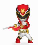 Red Megaforce Ranger In Power Rangers Dash