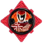 Dino Charge Red Power Star