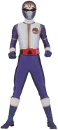Saru Brother transformed into TenmaRanger as seen in Donbrothers