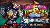 Mighty Morphin Power Rangers The Fighting Edition (SNES) - Trial Mode - Shogun Megazord Gameplay