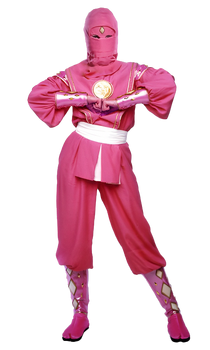 Różowy Ninja Ranger - kostium