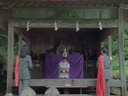 Umeko as Io training in the Temple with Io's parents.