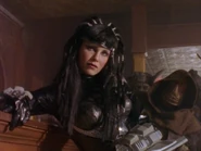 Karone disguised as Astronema TV STORY-Protect the Quasar Saber