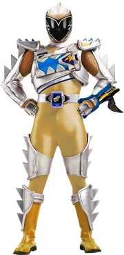 Dino Charge Gold Ranger in Dino Super Drive