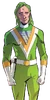 SuperSonic Green Suit