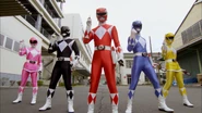 Gokai Change-Zyuranger (Episode 11).png (2.01 MB) Mighty Morphin Power Rangers Full Core Team Morph 1