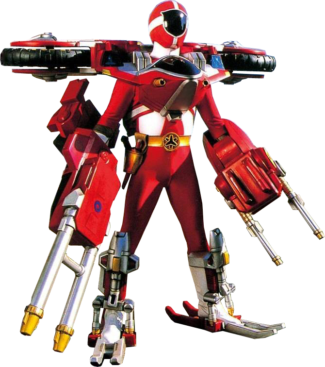 power rangers spd red ranger battlizer sonic mode