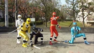 Gokai Change-Kakuranger (Episode 44).png (2.78 MB) Kakuranger Full Team Change 2