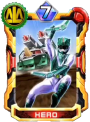 Green Sai Card in Super Sentai Legend Wars