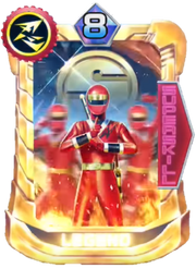 NinjaRed Card in Super Sentai Legend Wars