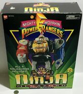 American Deluxe Ninja Megazord Season 3 Packaging Front