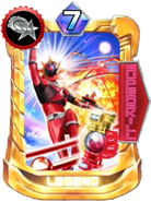 ShishiRed Sun Card in Super Sentai Legend Wars