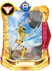 Yellow Owl Card in Super Sentai Legend Wars