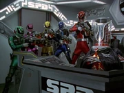 SWAT Dekarangers confronts Abrella