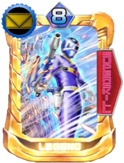 MegaBlue Card in Super Sentai Legend Wars