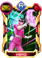 MegaPink Card in Super Sentai Legend Wars