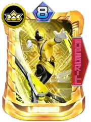 ShinkenYellow Card in Super Sentai Legend Wars