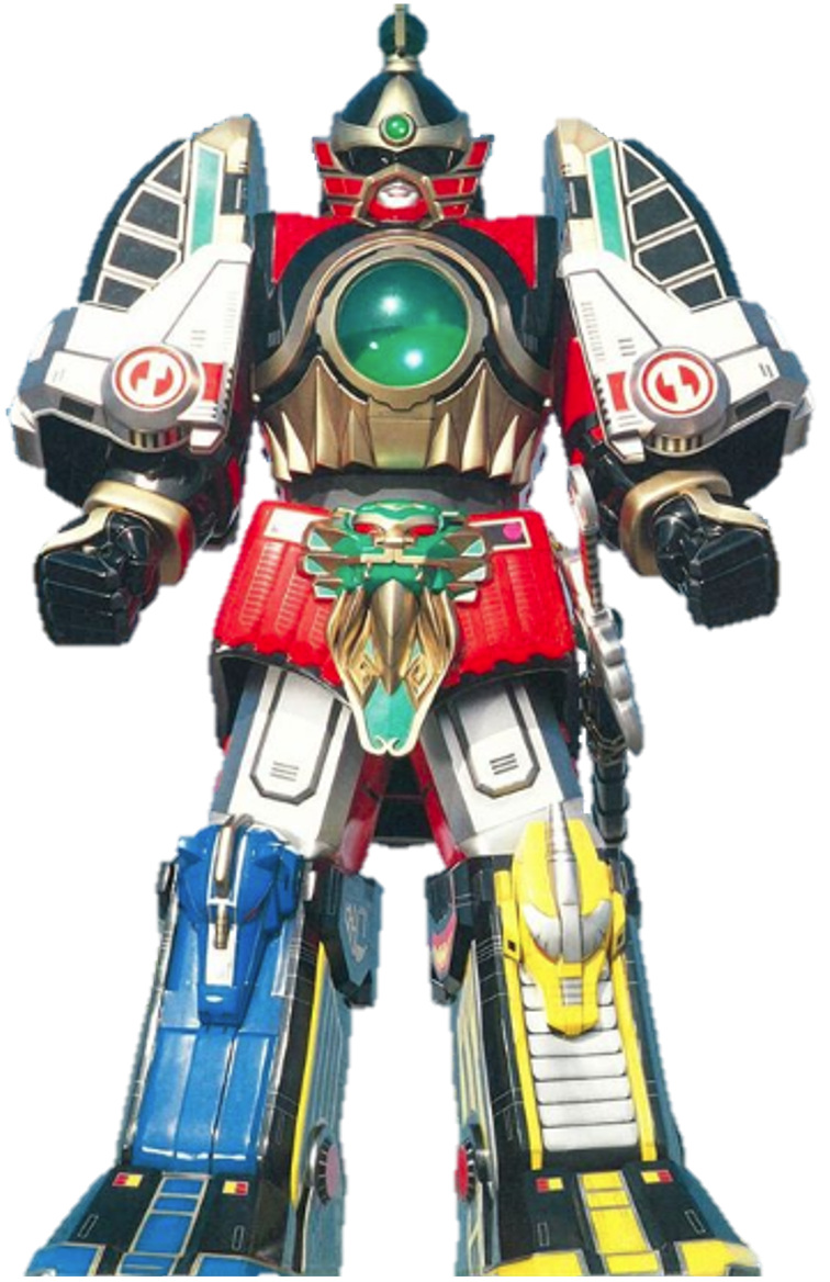 Power Rangers Metal Power Thunder Megazord Action Figure