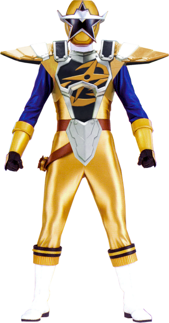 ninja steel gold ranger figure