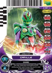 Power Rangers Action Card Game Green Chameleon Warrior