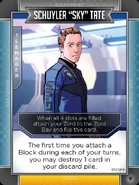Sky Tate in Power Rangers Deck-Building Game.